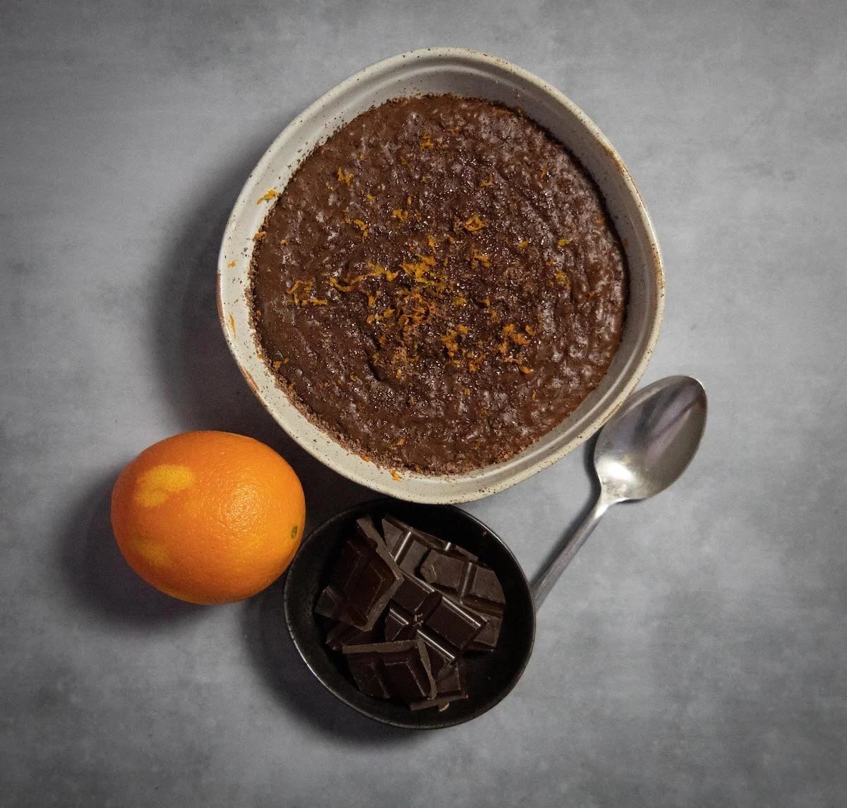 Chocolate-Orange Rice Pudding